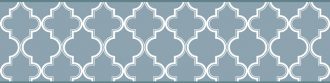 Cenefa decorativa geométrica |Mosaico azul-Geométrico
