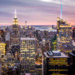 Fotomural Premium Atardecer en New York