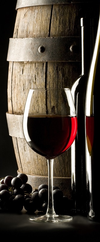 Ambadecor | Vinilos | Fotomurales | Vinilo para Puertas Copa de vino-Vinilo monomérico autoadhesivo