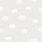 Papel Infantil con nubles y fondo gris