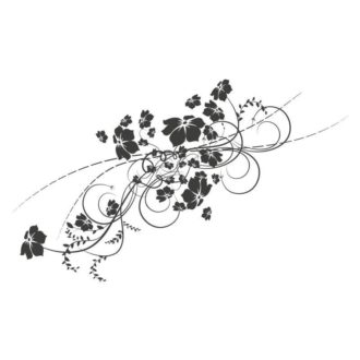 Ambadecor | Vinilos | Fotomurales | Vinilo floral Modelo 9-Vinilo monomérico autoadhesivo