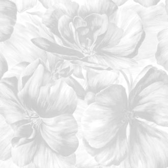 Papel Pintado flores Grises-10