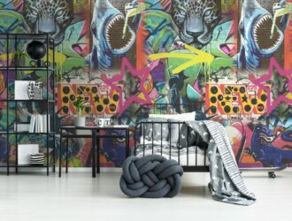 Papel Pintado Graffiti 99381 | Ambadecor | vinilos decorativos