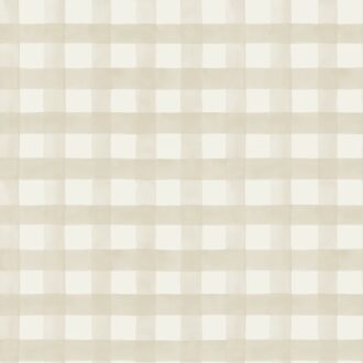 Papel Pintado Watercolour Gingham Beige | Ambadecor | vinilos decorativos