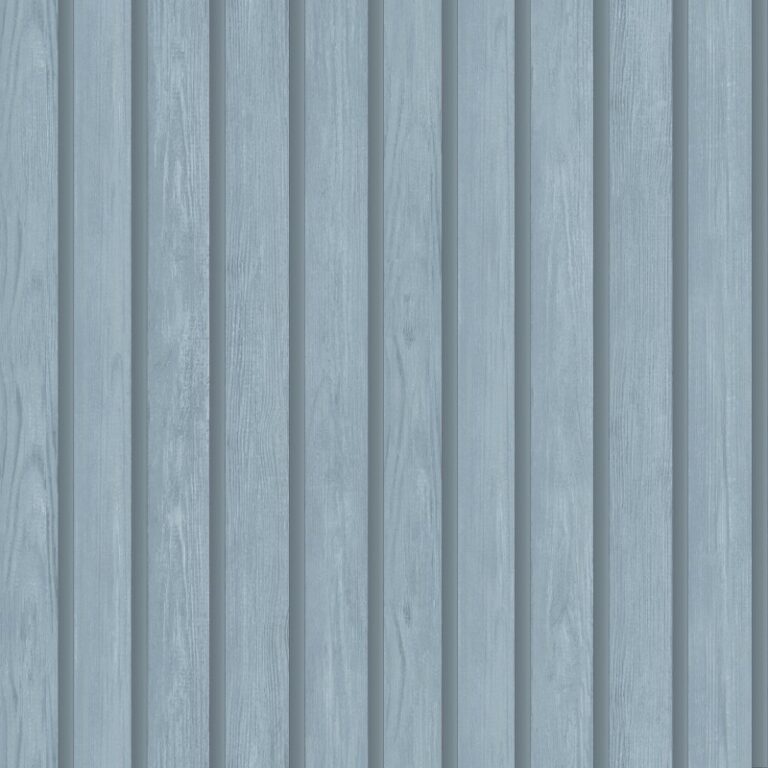 Papel Pintado Wood Slat Blue | Ambadecor | vinilos decorativos